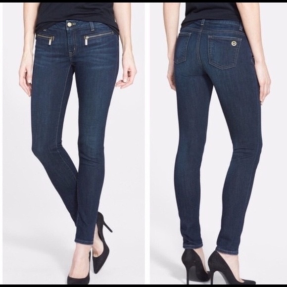 Michael Kors Denim - Michael Kors Skinny Jeans with Zip Front Pockets
